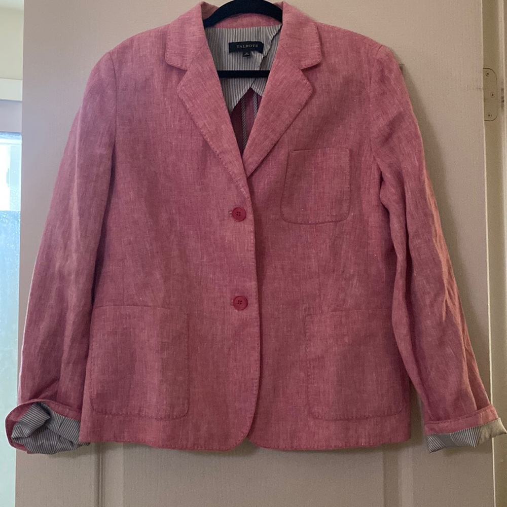 Cute reddish pink blazer
